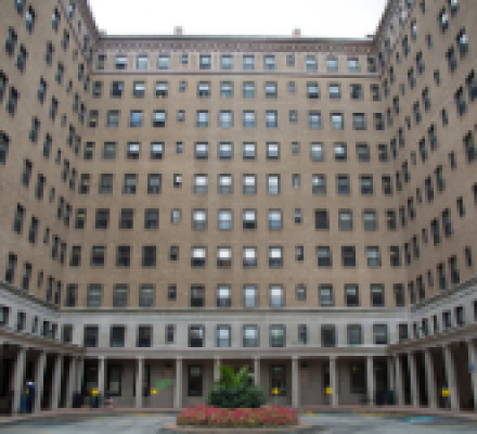 Holland Hall from the Schenley Quadrangle