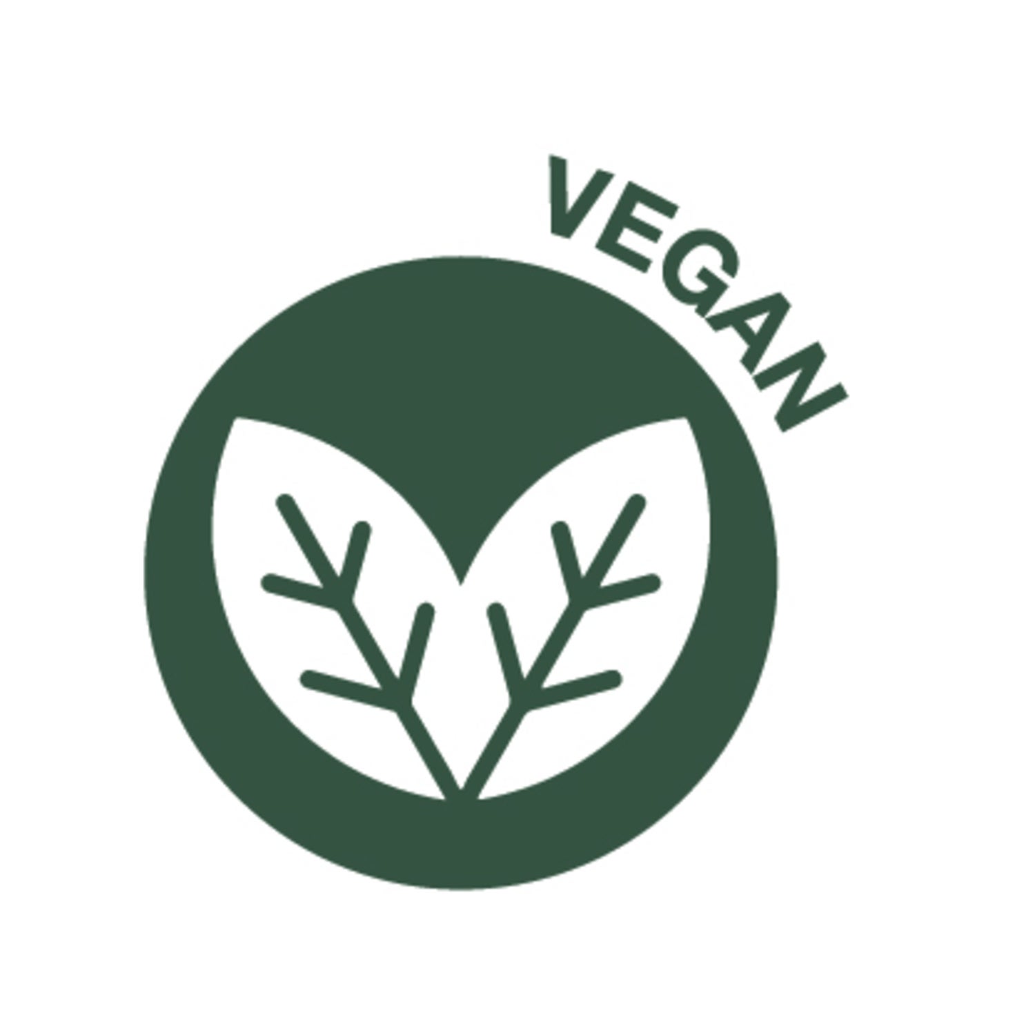 dark green vegan icon